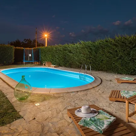 Family Friendly House With A Swimming Pool Cerion, Istria - Sredisnja Istra - 16332 בית נופש Višnjan